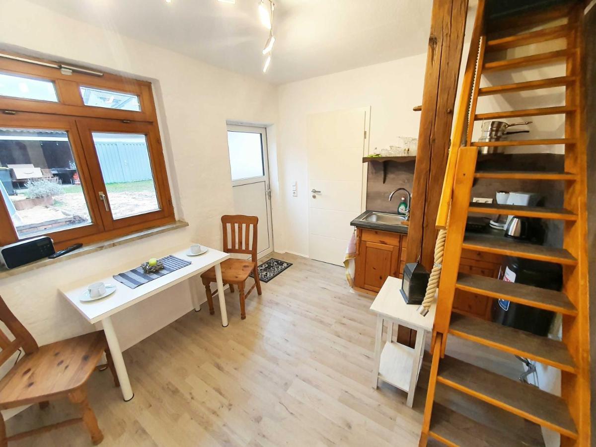 Ferienhaus Rhoener Auszeit Appartement Kaltenwestheim Buitenkant foto